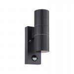 Lamparas Eglo Aplique Led Exterior Antracita Sensor Riga 5 32899