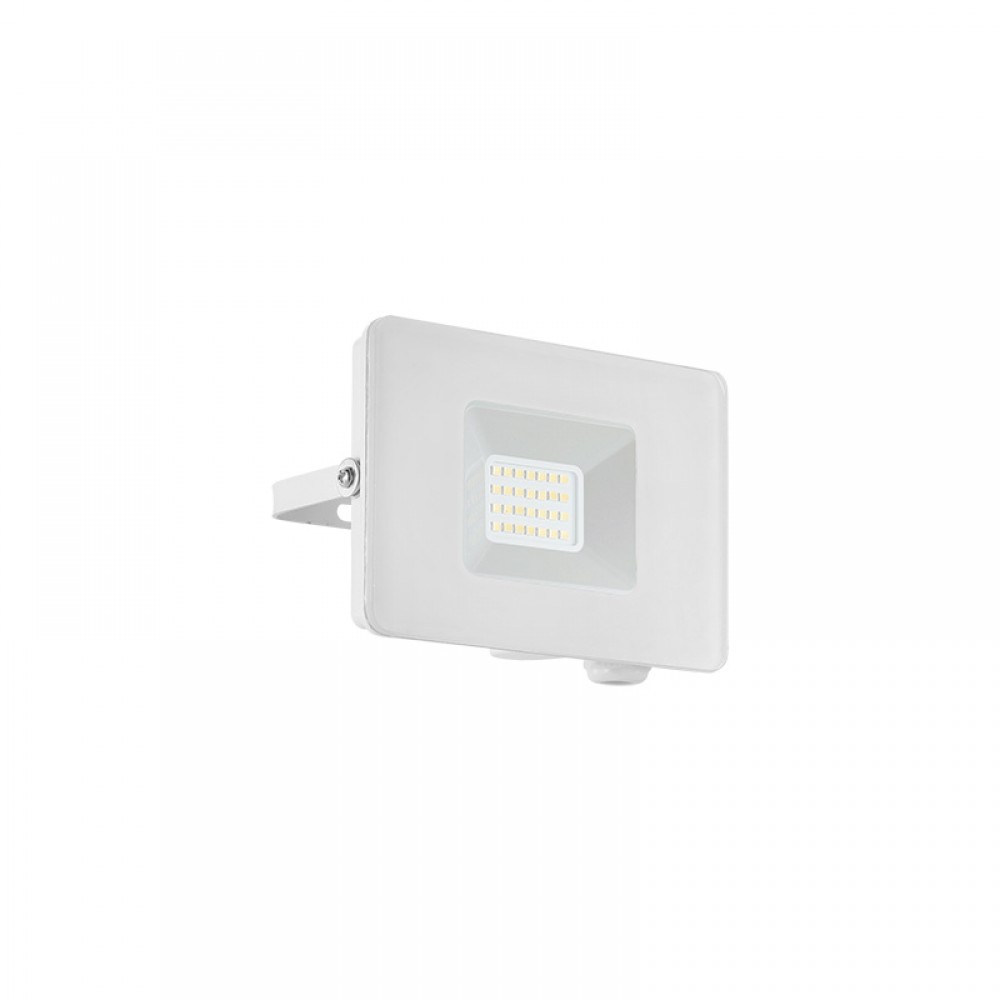Lamparas Eglo Proyector Led Exterior 20W Blanco Faedo 3 33153
