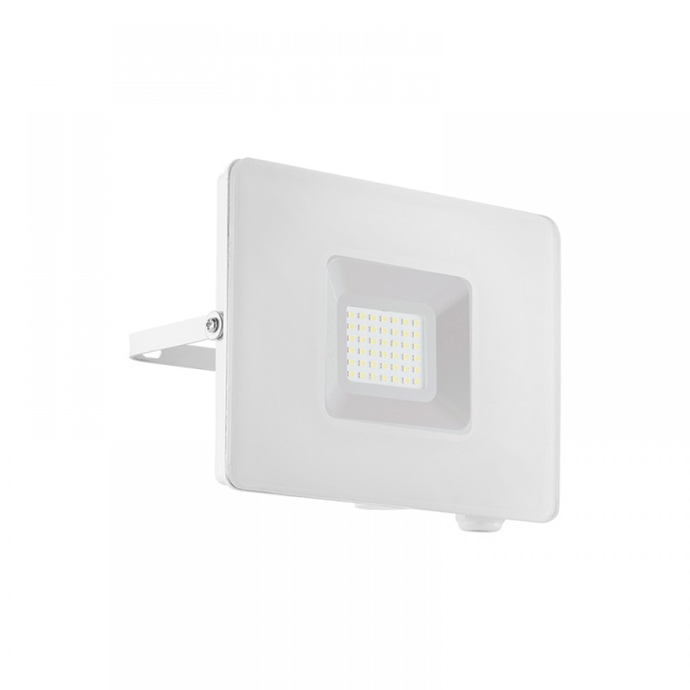 Lamparas Eglo Proyector Led Exterior 30W Blanco Faedo 3 33154