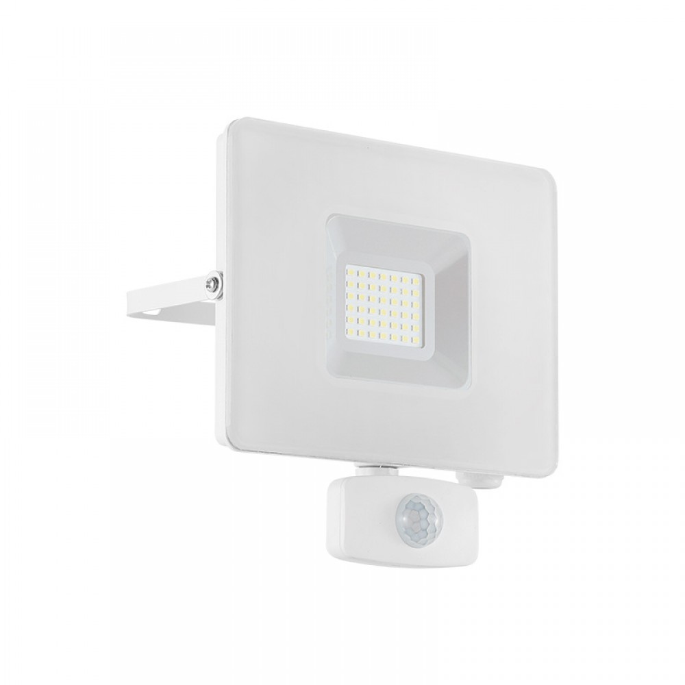 Lamparas Eglo Proyector Led Exterior 30W Sensor Faedo 3 33158