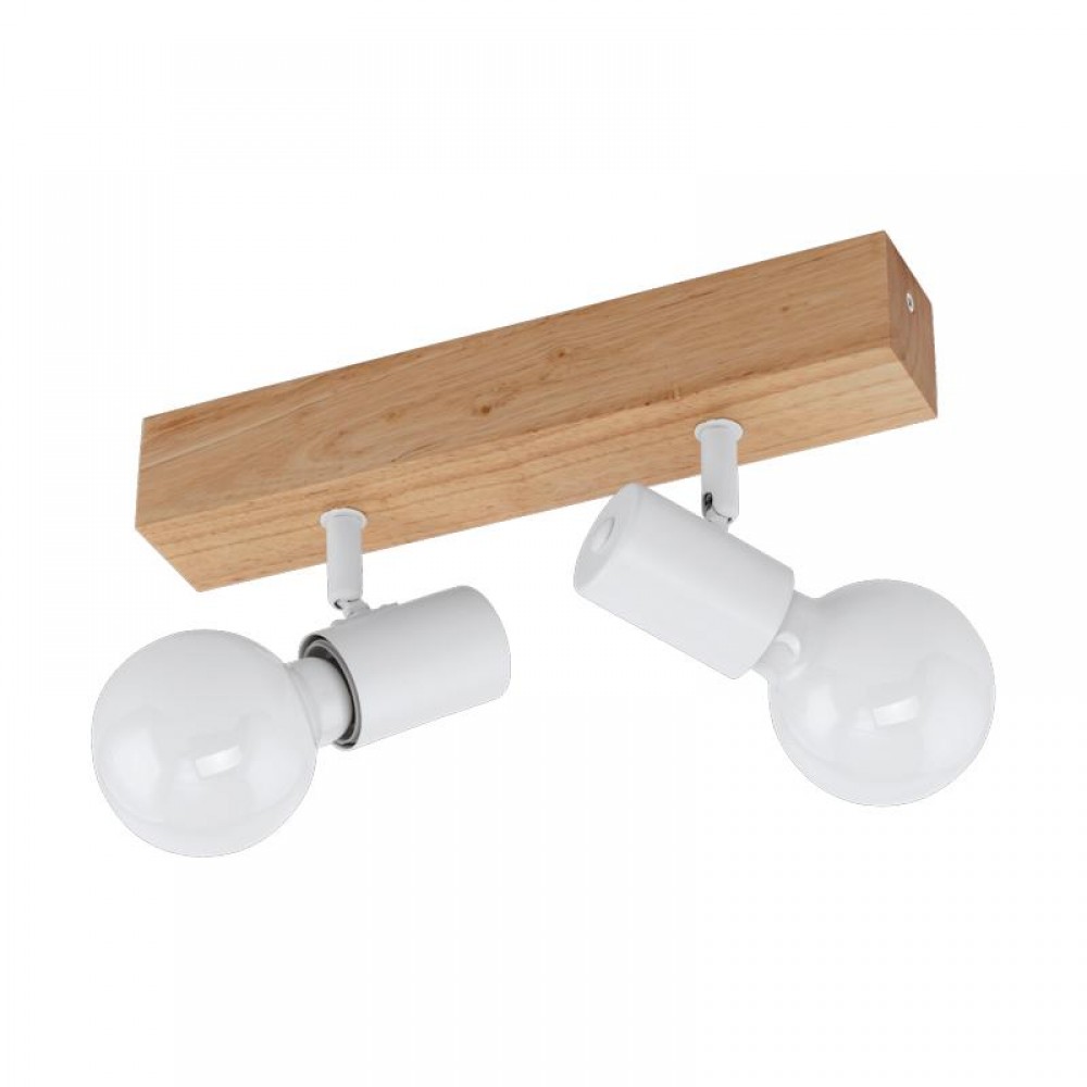Lamparas Eglo Focos Townshend 3 E27 2 Luces 33169