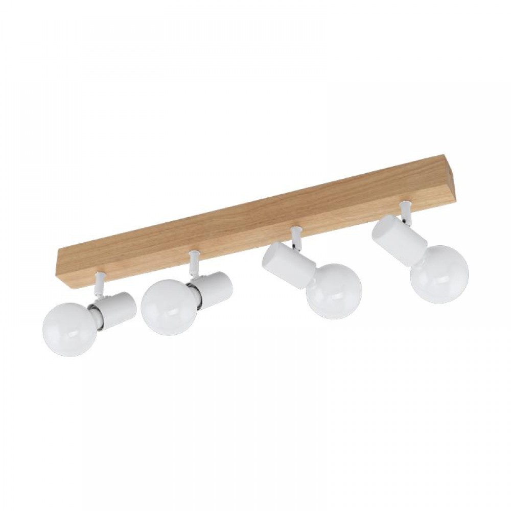 Lamparas Eglo Focos Townshend 3 E27 4 Luces 33172