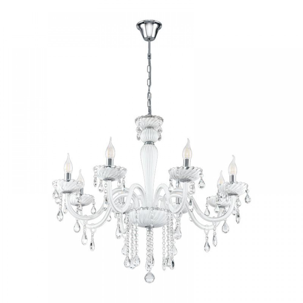 Lamparas Eglo Colgante Carpento E14 8 Luces 39114