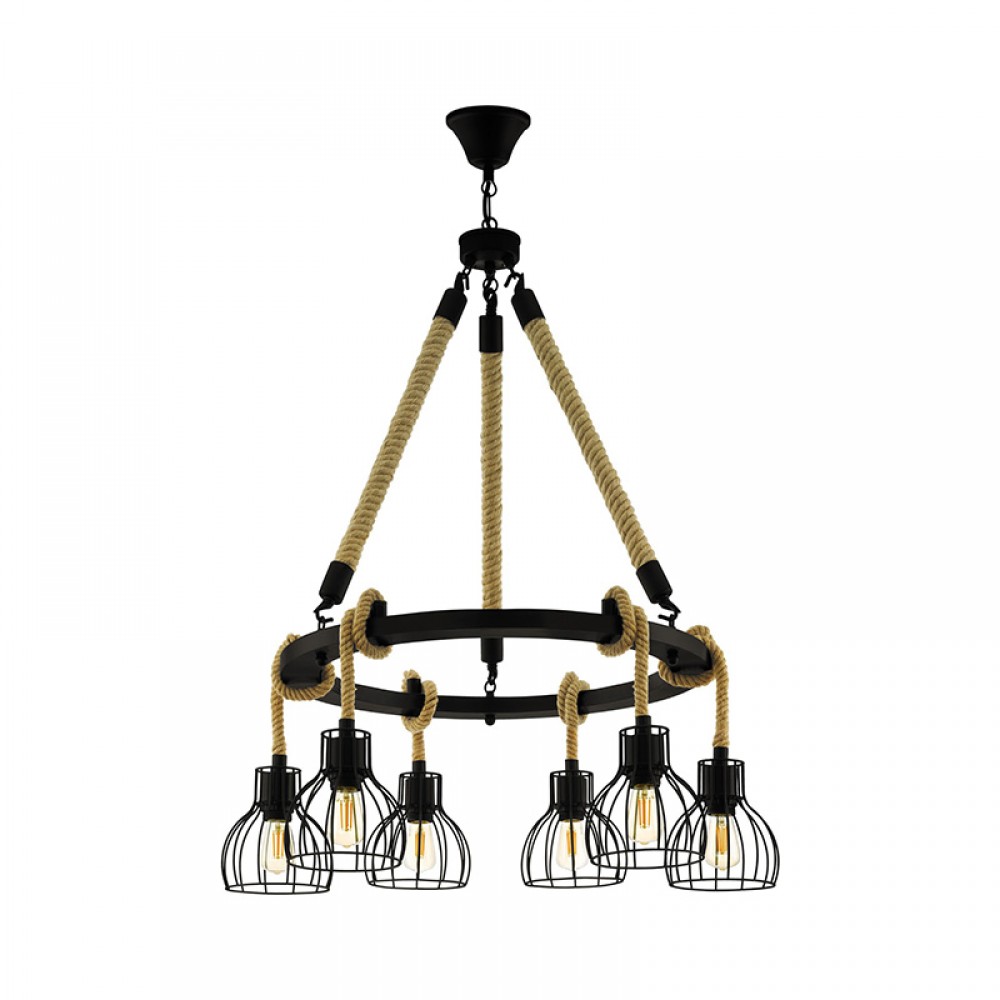 Lamparas Eglo Colgante Vintage Rampside 43194