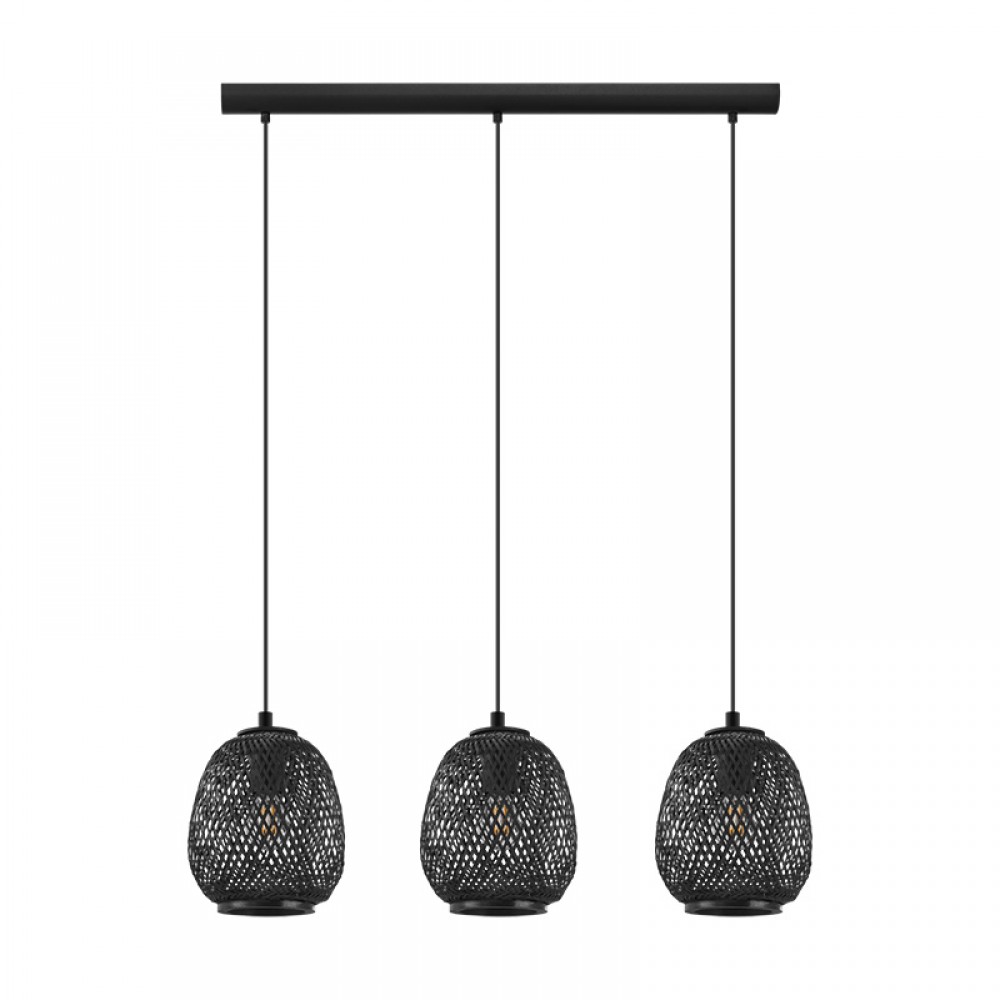 Lamparas Eglo Lampara Vintage Dembleby 3L 43266