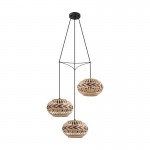 Lamparas Eglo Lampara Vintage Dondarrion 3L 43273