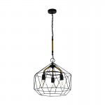 Lamparas Eglo Lampara Vintage Cottingham 3L 43329