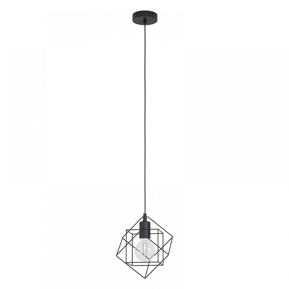 Lamparas Eglo Colgante Vintage Straiton 1L 43358