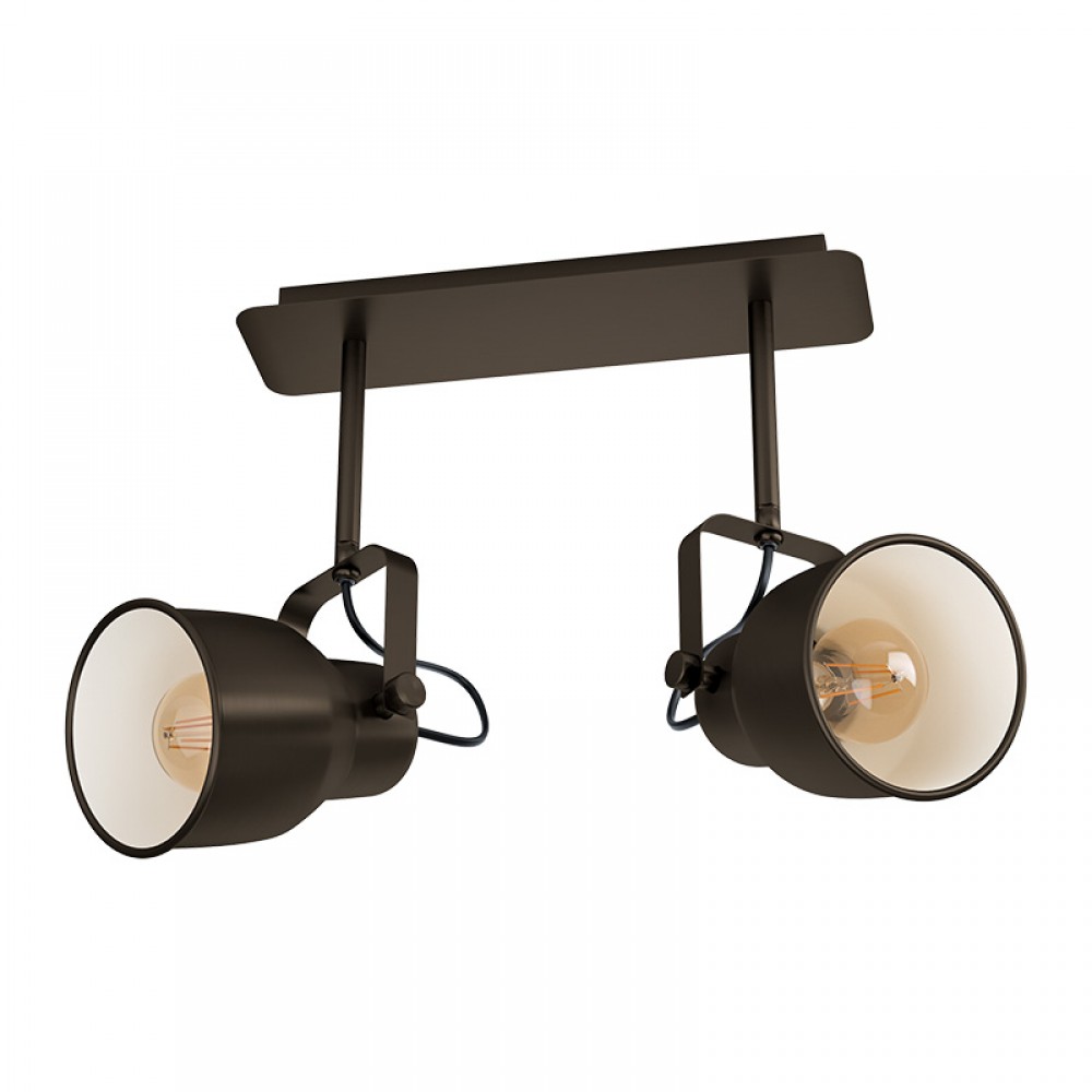 Lamparas Eglo Foco Vintage Mitchley 2L 43386