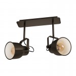 Lamparas Eglo Foco Vintage Mitchley 2L 43386