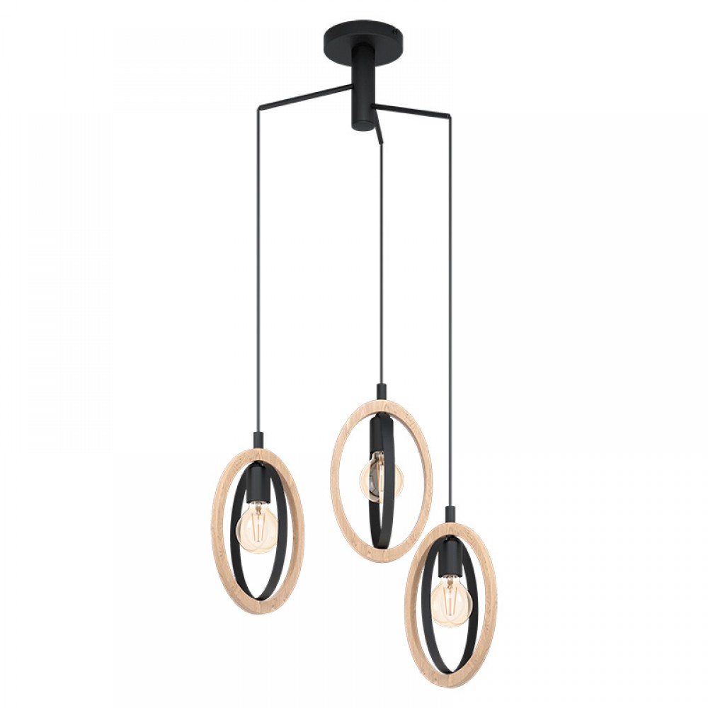 Lamparas Eglo Lampara Vintage Basildon 43463