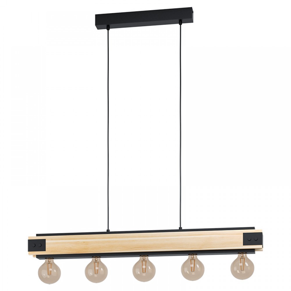 Lamparas Eglo Lampara Vintage Layham 5L 43468