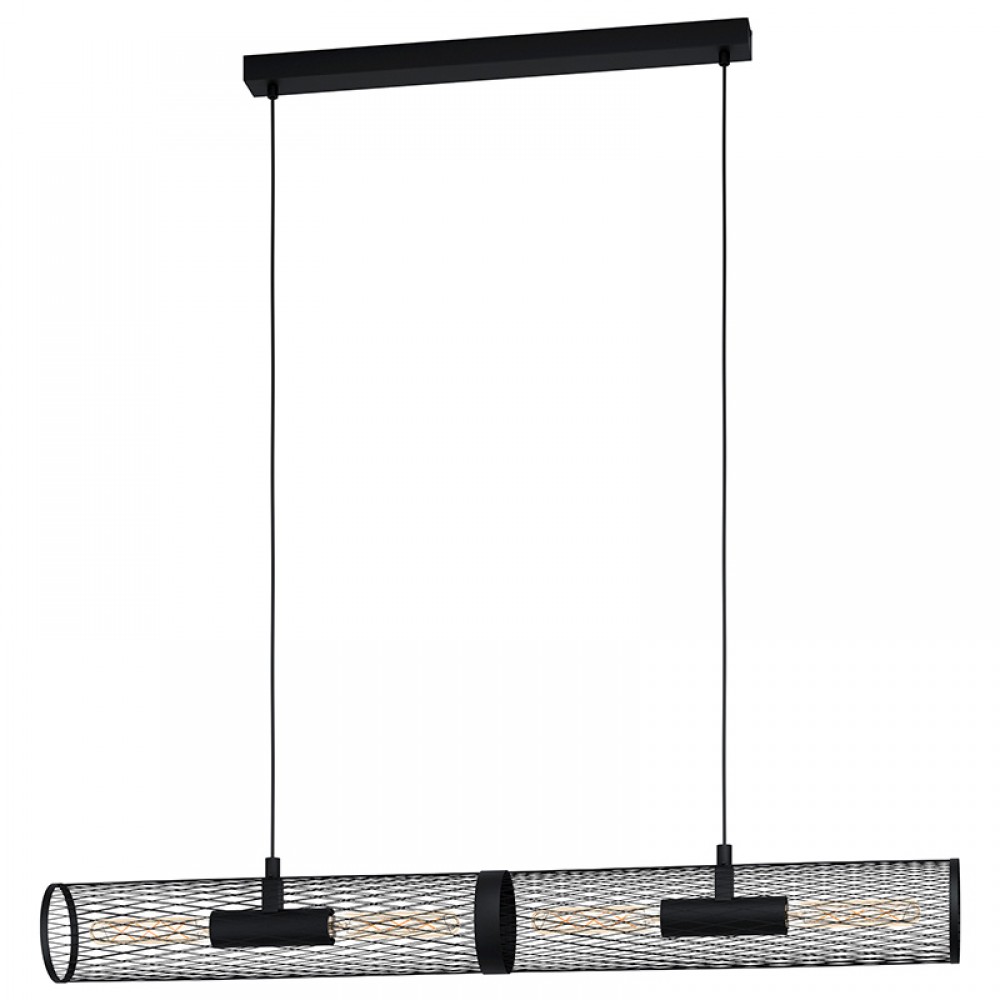 Lamparas Eglo Lampara Redcliffe Negro 43534