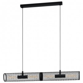 Lamparas Eglo Lampara Redcliffe Negro 43534