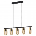 Lamparas Eglo Lampara Ipsden Negro 43552