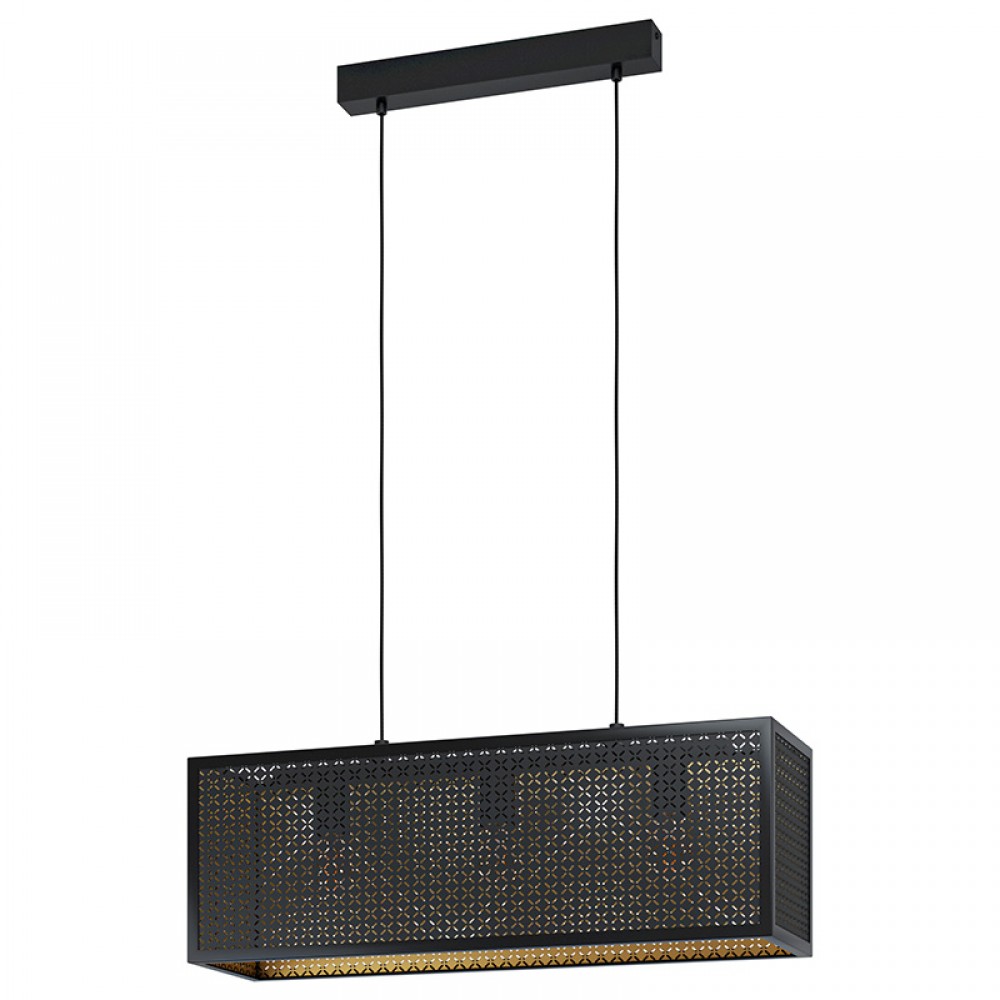 Lamparas Eglo Lampara Sallicano Negro 43559