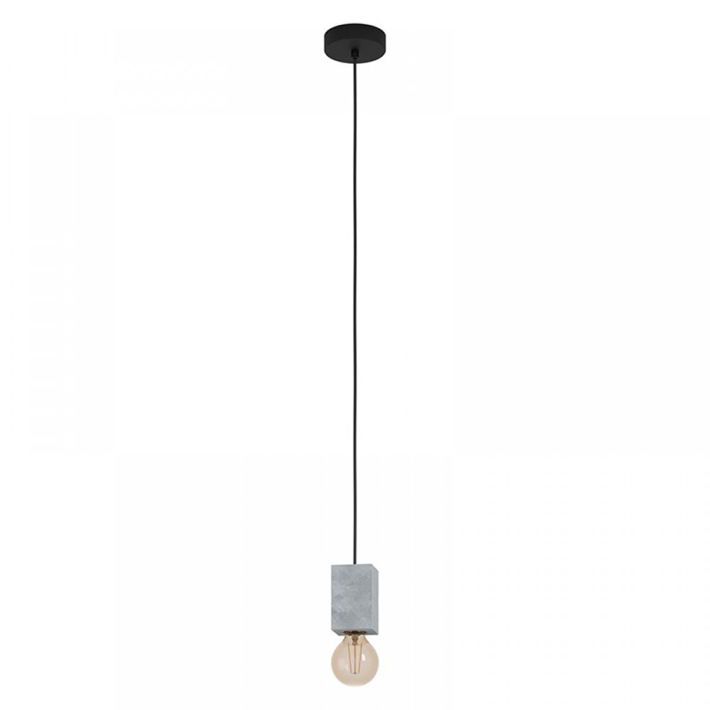 Lamparas Eglo Lampara Prestwick 3 Negro 43597