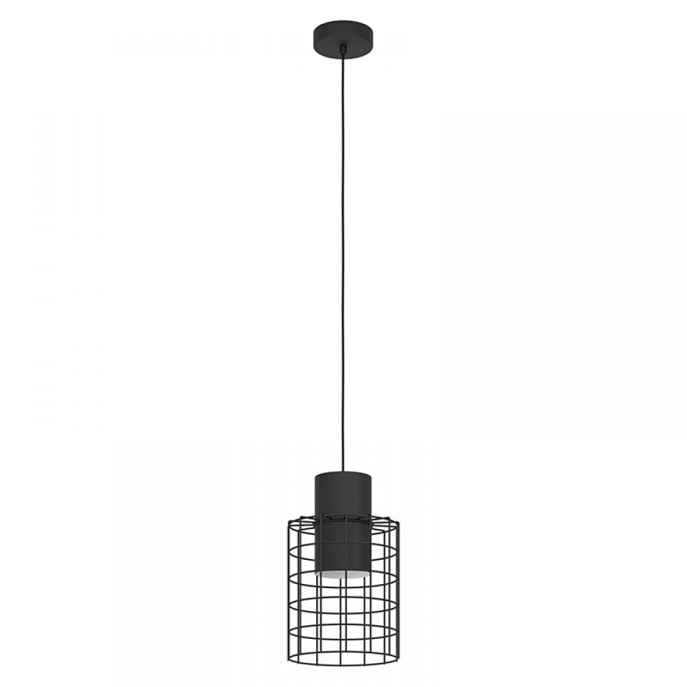 Lamparas Eglo Lampara Milligan Negro 43625