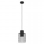 Lamparas Eglo Lampara Milligan Negro 43625