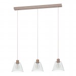 Lamparas Eglo Lampara Copley Oro Rosado 43632