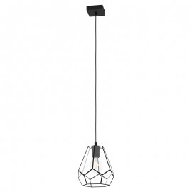 Lamparas Eglo Lampara Mardyke Negro 43643