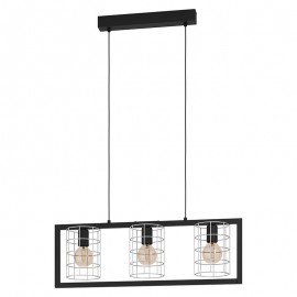 Lamparas Eglo Lampara Jubily Negro 43663
