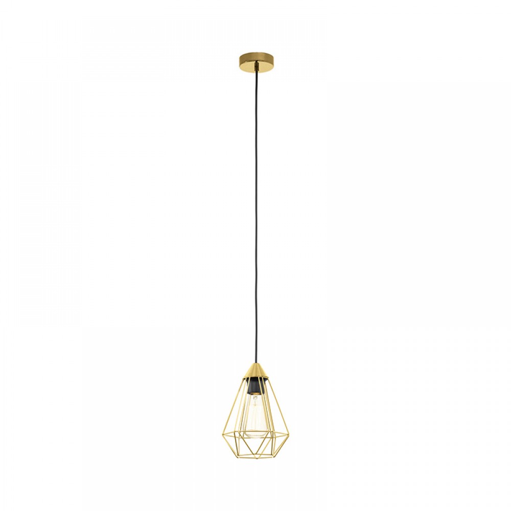 Lamparas Eglo Lampara Tarbes Laton Cepillado 43681
