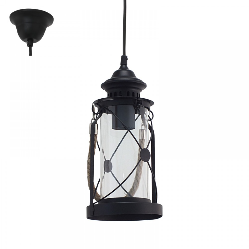 Lamparas Eglo Colgante Vintage Bradford 49213
