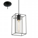 Lamparas Eglo Colgante Vintage Loncino 1 Luz 49495