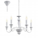Lamparas Eglo Lampara Vintage Caposile Blanca 49851