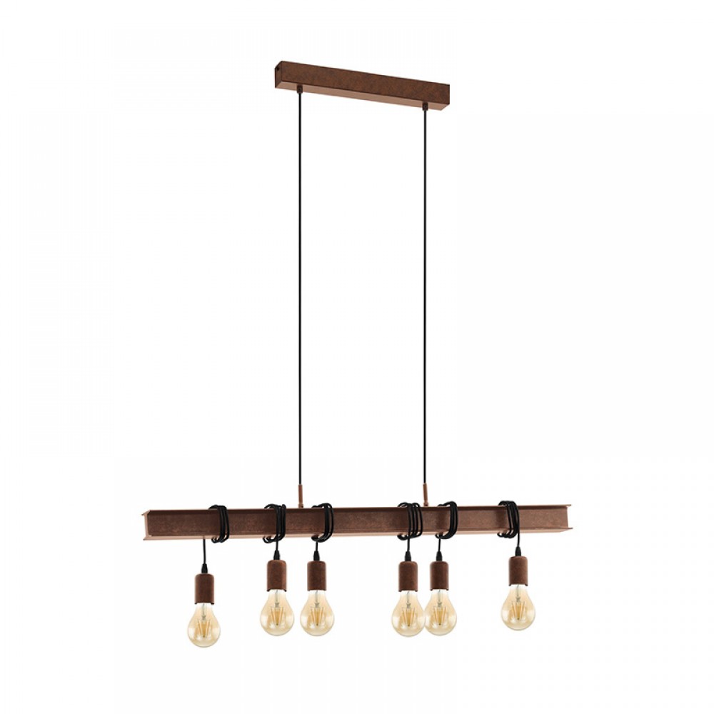 Lamparas Eglo Lampara Vintage Townshend 4 49859