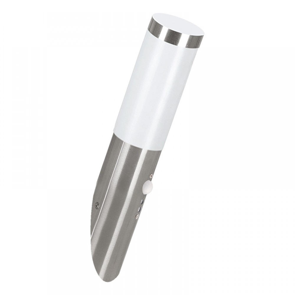 Lamparas Eglo Aplique Exterior Acero Sensor Helsinki 83278