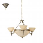 Lamparas Eglo Colgante Marbella E14 6 Luces 85857