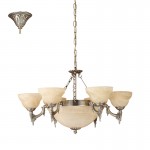 Lamparas Eglo Colgante Marbella E14 9 Luces 85858