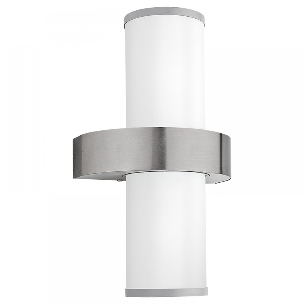 Lamparas Eglo Aplique Exterior Acero Doble Beverly 86541