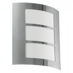 Lamparas Eglo Aplique Led Exterior Acero City 88139