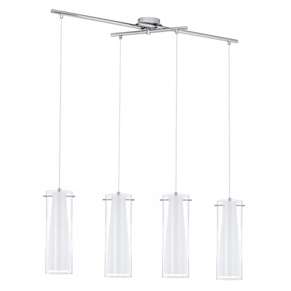 Lamparas Eglo Colgante Pinto E27 4 Luces 89834
