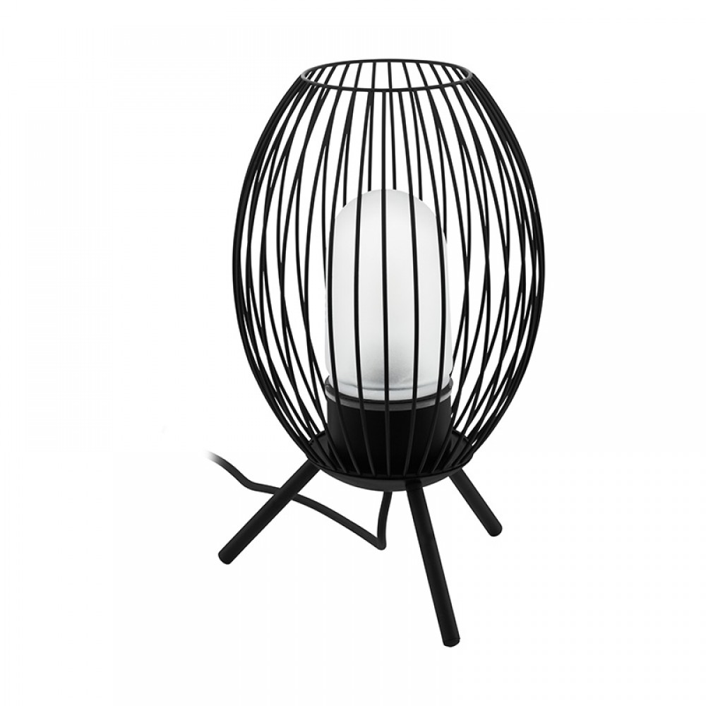 Lamparas Eglo Sobremesafusignano Negro 900123