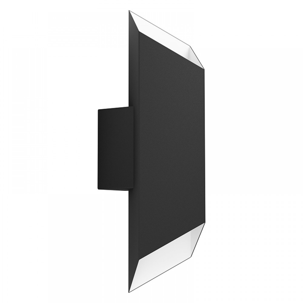 Lamparas Eglo Aplique Spiazzina Negro, Blanco 900132