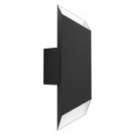Lamparas Eglo Aplique Spiazzina Negro, Blanco 900132
