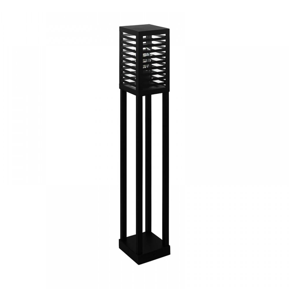 Lamparas Eglo Lampara De Pie Alamonte 3 Negro 900139