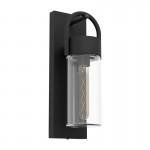 Lamparas Eglo Aplique Carraro Negro 900285