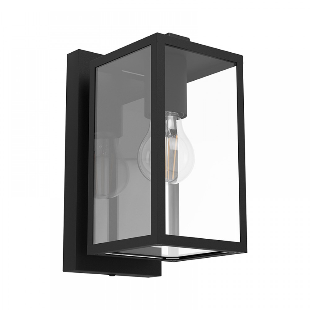 Lamparas Eglo Aplique Budrone Negro 900288
