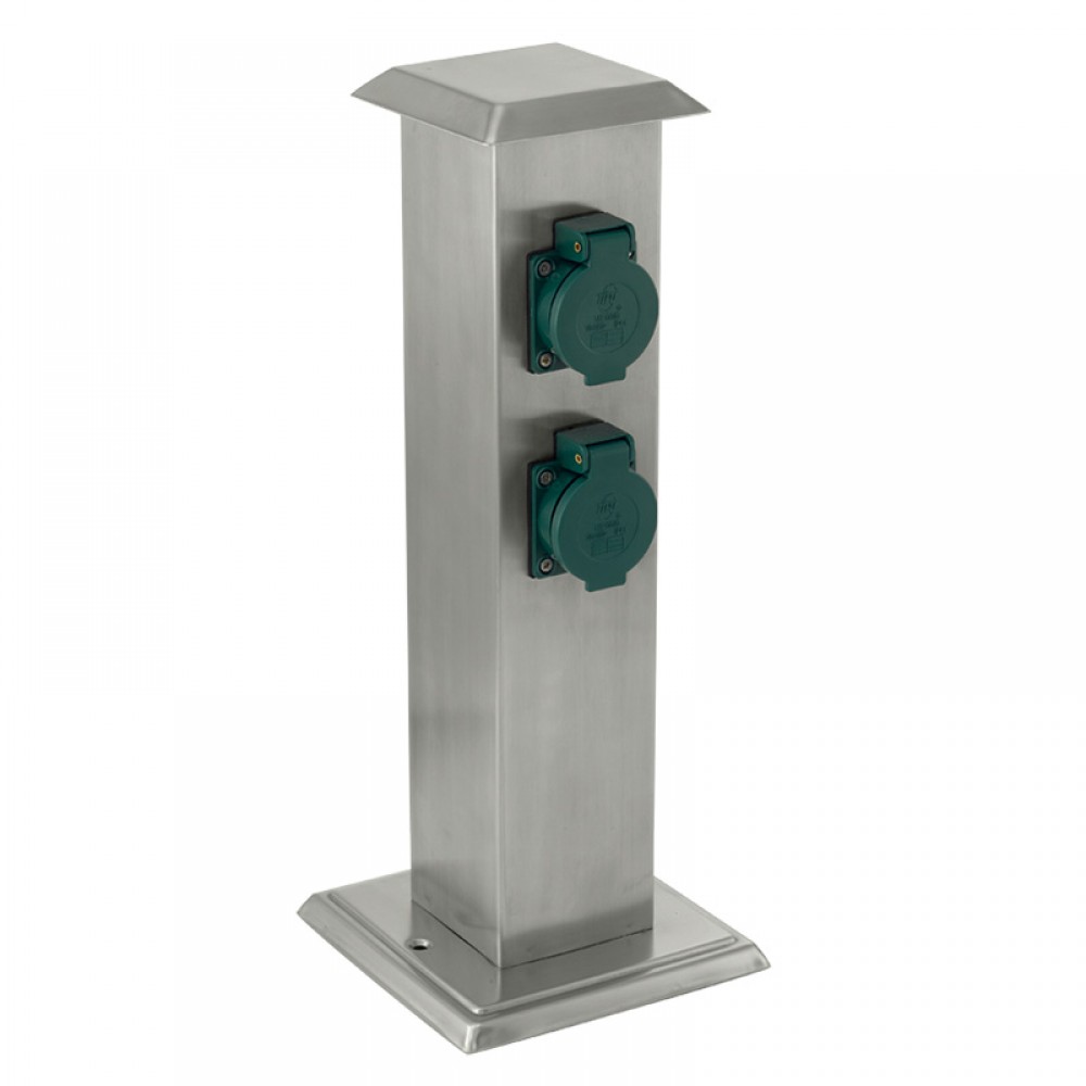 Lamparas Eglo Torre Conector Ip44 Acero Park 4 90748