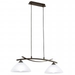 Lamparas Eglo Colgante Vinovo E27 2 Luces 91433