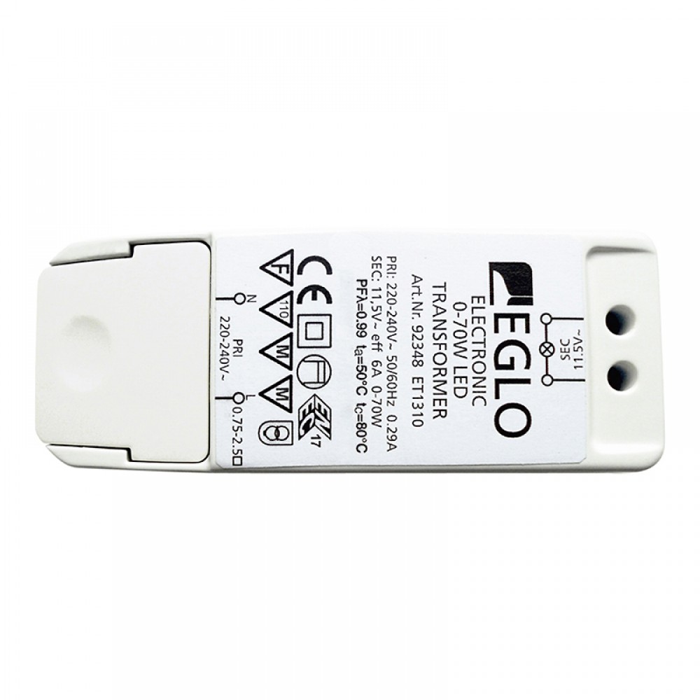 Lamparas Eglo Banda-Varilla Luminosa 0-70W - 0-40W 92348