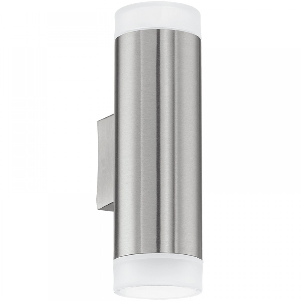 Lamparas Eglo Aplique Led Exterior Acero Riga-Led 92736