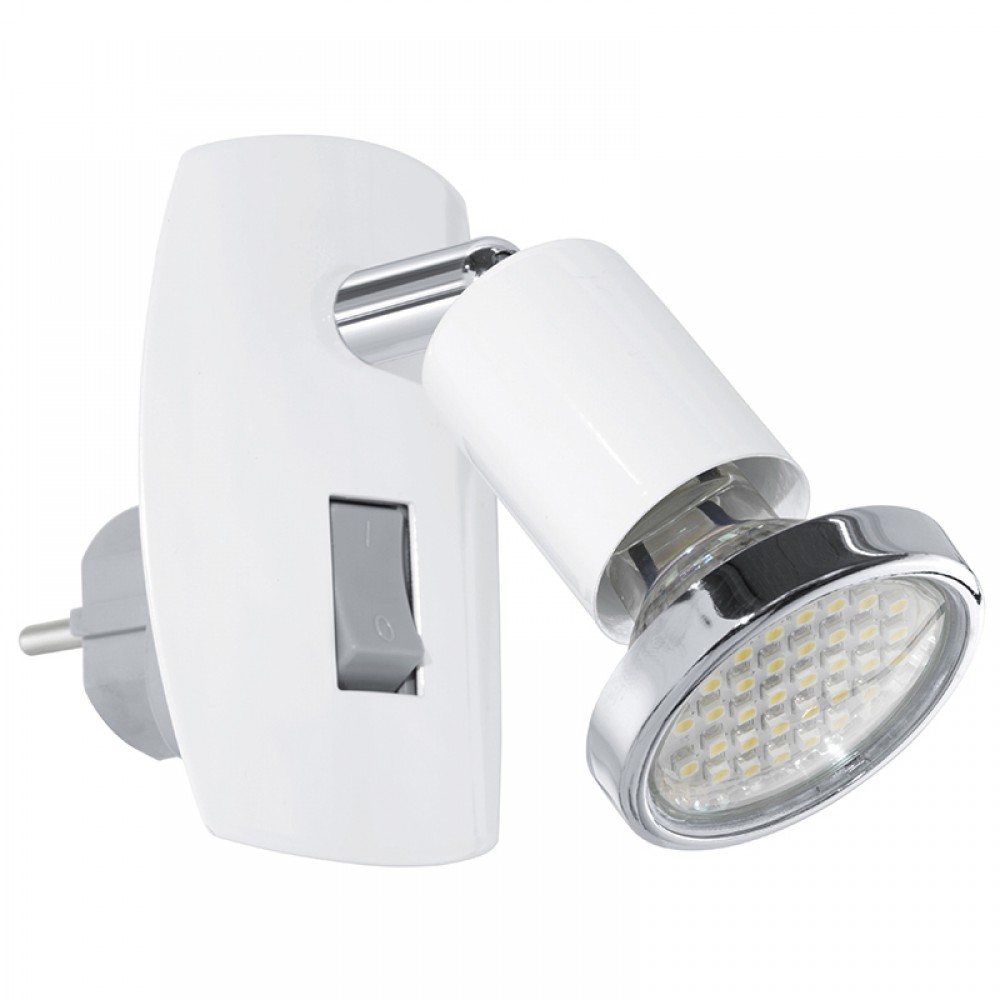 Lamparas Eglo Foco De Enchufe Mini 4 Gu10-Led 1X3W 92925