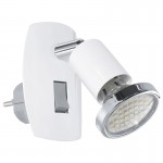 Lamparas Eglo Foco De Enchufe Mini 4 Gu10-Led 1X3W 92925