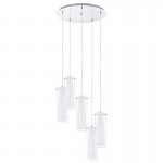 Lamparas Eglo Colgante Pinto E27 5 Luces 93003